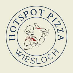Hotspot Pizza logo.